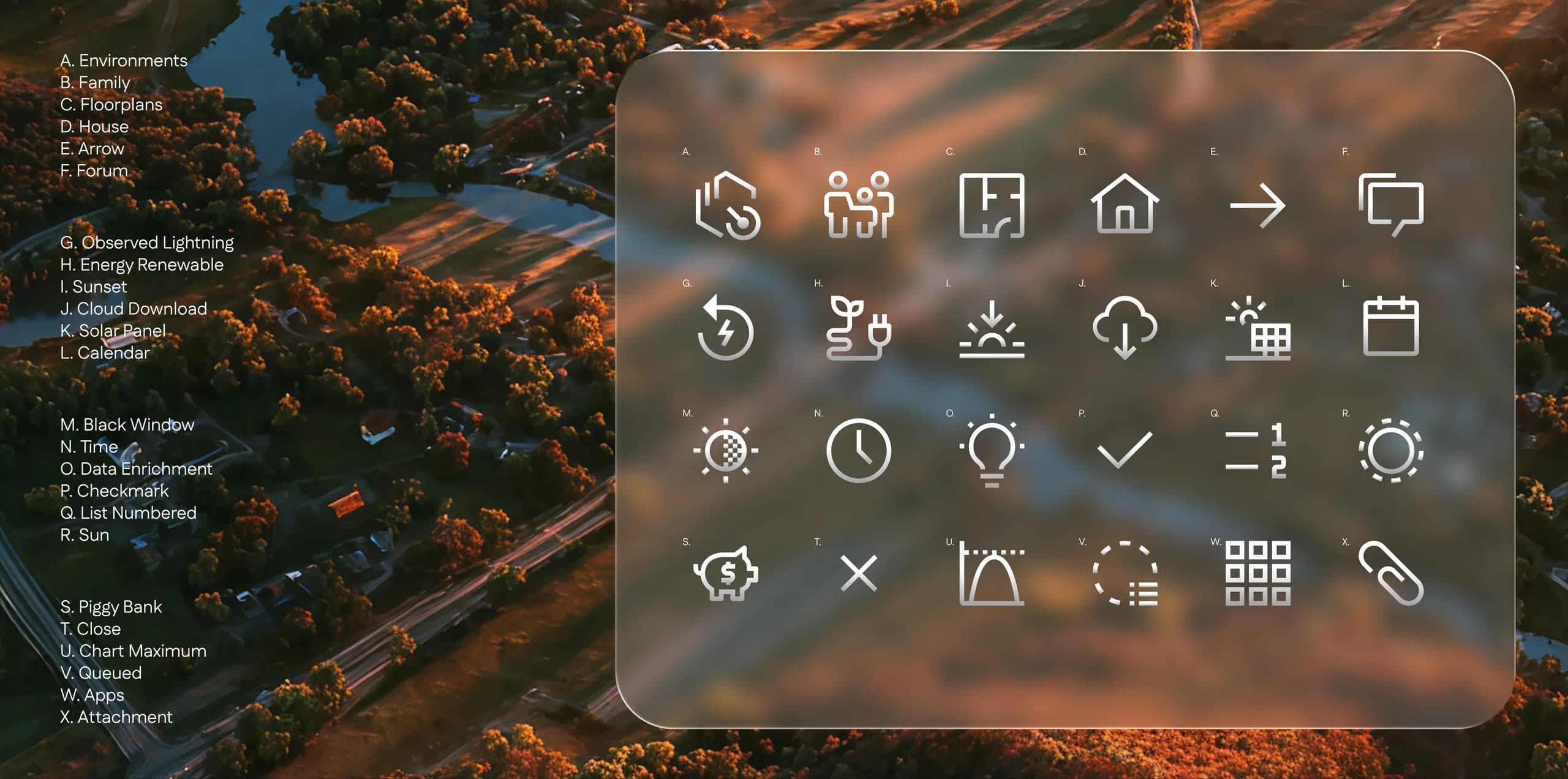 Brand icon set