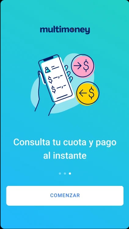multimoney product screenshot