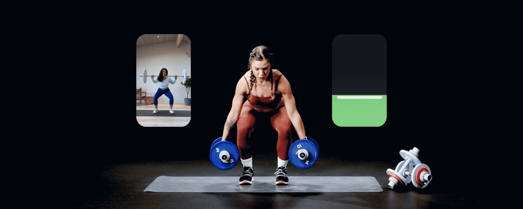 Woman working out